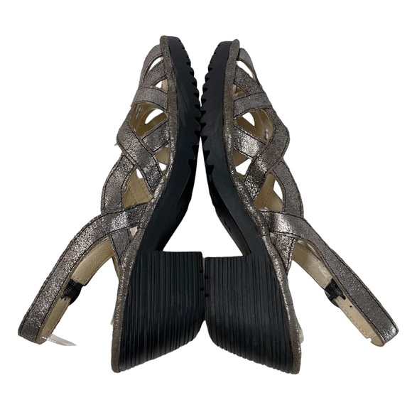 Fly London Open Toe Leather Sandals Size 38 - Picture 4 of 8